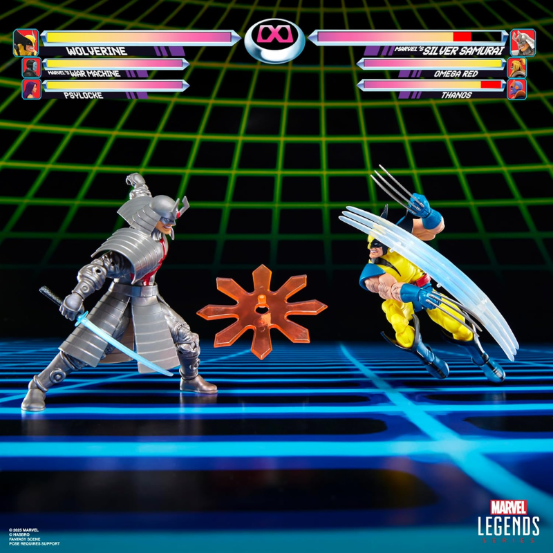 Gamerverse - Marvel Wolverine vs Silver Samurai