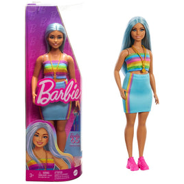 Barbie Fashionista 218 Blue Hair