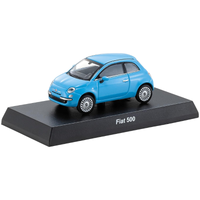 Fiat 500 (Blue) - (with Japanese language book)