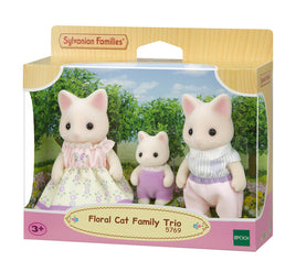 Floral Cat Family - (POS)