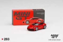 MINI GT - Porsche 911 (992) Carrera S Guards Red - #283