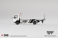 MINI GT - Isuzu N-Series Vehicle Transporter LBWK White - #356