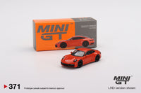 MINI GT - Porsche 911 (992) Carrera 4S Lava Orange - 371 scale 1:64