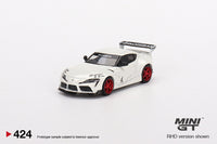 MINI GT - Pandem Toyota GT Supra V1.0 Pearl White - #424 1:64