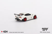 MINI GT - Pandem Toyota GT Supra V1.0 Pearl White - #424 1:64