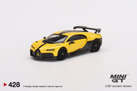 Mini GT - Bugatti Chiron Pur Sport Yellow - #428