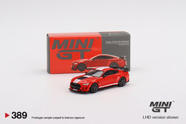 MINI GT - Ford Shelby GT500 SE Widebody Race Red - #389 1:64