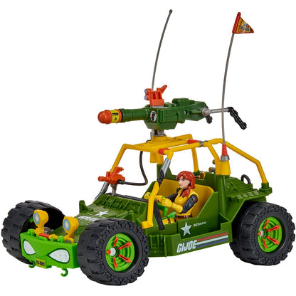 TMNT x G.I. Joe - All-Weather and Environment (AWE) Shell-Striker Vehicle with April x Scarlett