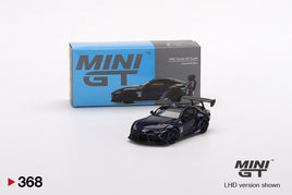 MINI GT - Toyota GR Supra (A90) Downshift Blue RHD - #368 1:64