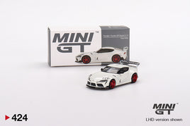 MINI GT - Pandem Toyota GT Supra V1.0 Pearl White - #424 1:64