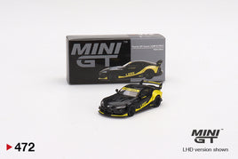 MINI GT - Toyota GR Supra LB-Works Matte Black - #472 1:64