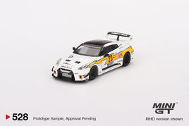 MINI GT - Nissan LBSW GT 35GT-RR V1 LB-racing - #528 1:64