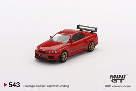 Mini GT - Nissan GT-R (R34) Tommykaira R-z Red - #543 1:64