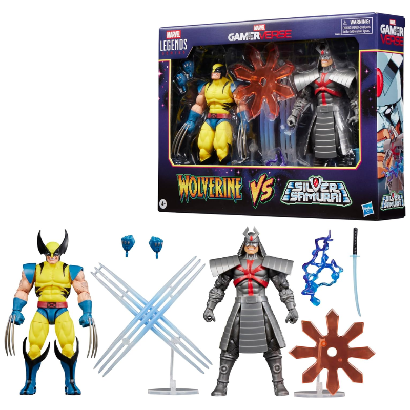 Gamerverse - Marvel Wolverine vs Silver Samurai