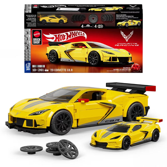Brick Shop - ’20 Corvette C8.R Building (261 Pieces)