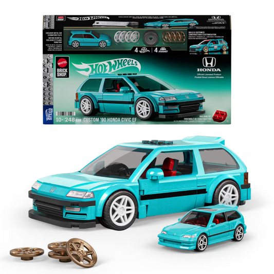 Brick Shop - Custom ’90 Honda Civic Ef Building (248 Pieces)