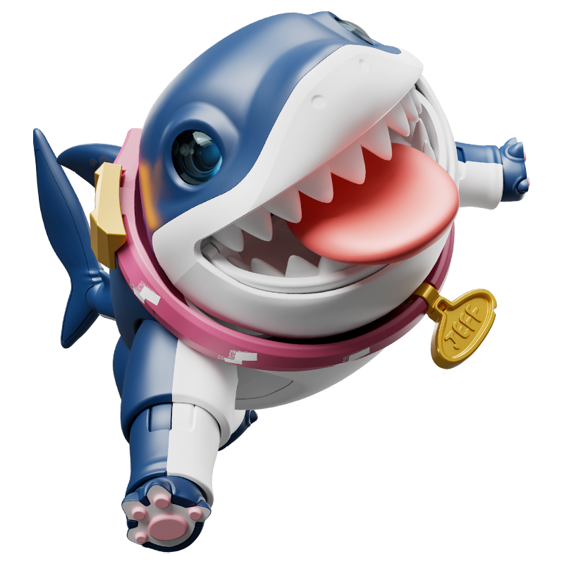 Marvel Rivals - Jeff The Land Shark - Champion Class (Marvel Rivals) - 81123