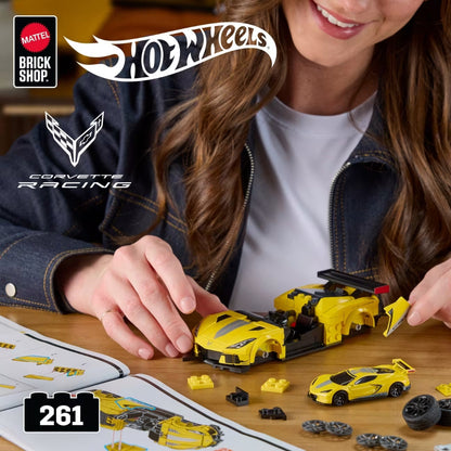 Brick Shop - ’20 Corvette C8.R Building (261 Pieces)