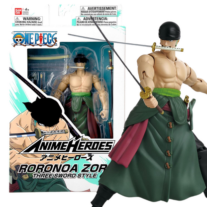 Anime Heroes - Roronoa Zoro (Three Sword Style)