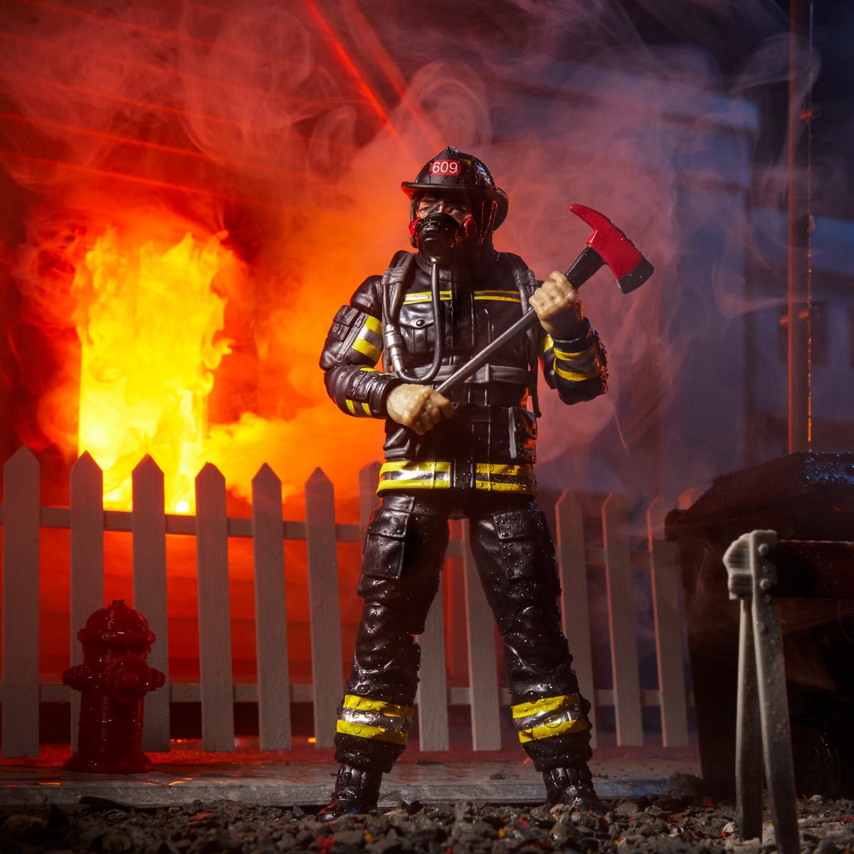 G.I. Joe Classifieds - Search and Rescue Firefighter (Deluxe Accessories)