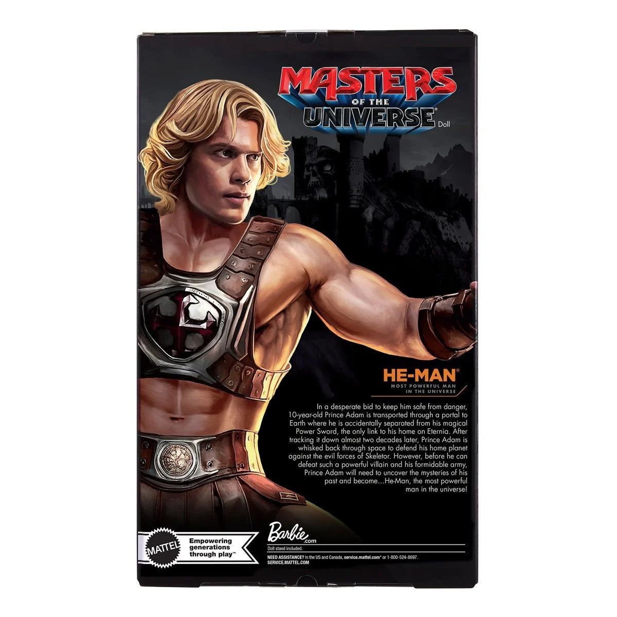 Masters of the Universe - Barbie He-Man Doll (US imported version)