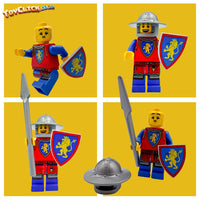 Lego Minifigures - Castle - Lion Knight Spearman