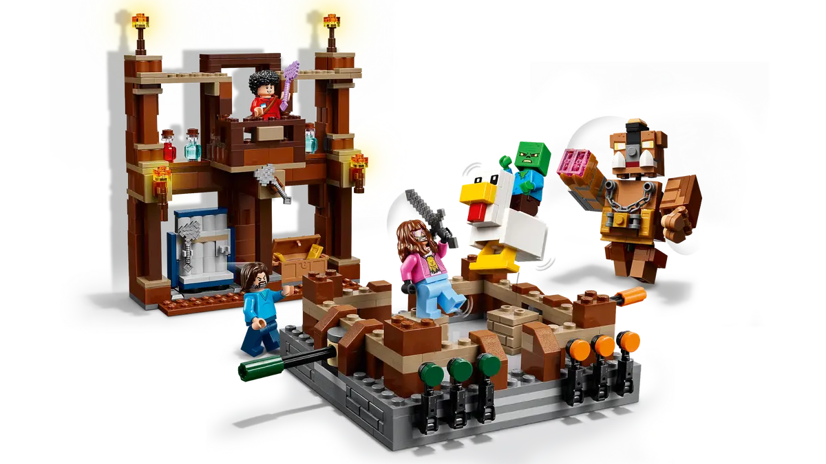 Lego Minecraft - Woodland Mansion Fighting Ring (21272)