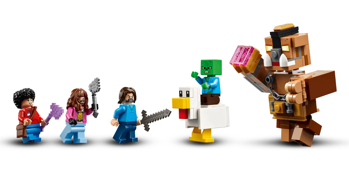 Lego Minecraft - Woodland Mansion Fighting Ring (21272)
