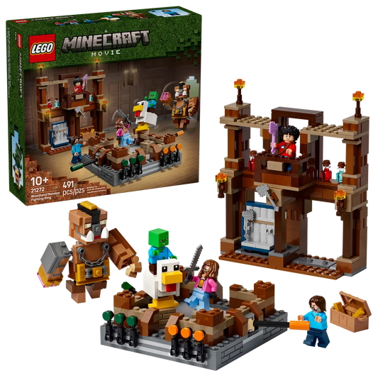 Lego Minecraft - Woodland Mansion Fighting Ring (21272)