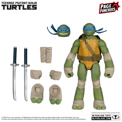 TMNT Page Punchers - Leonardo (comes with Comic!)