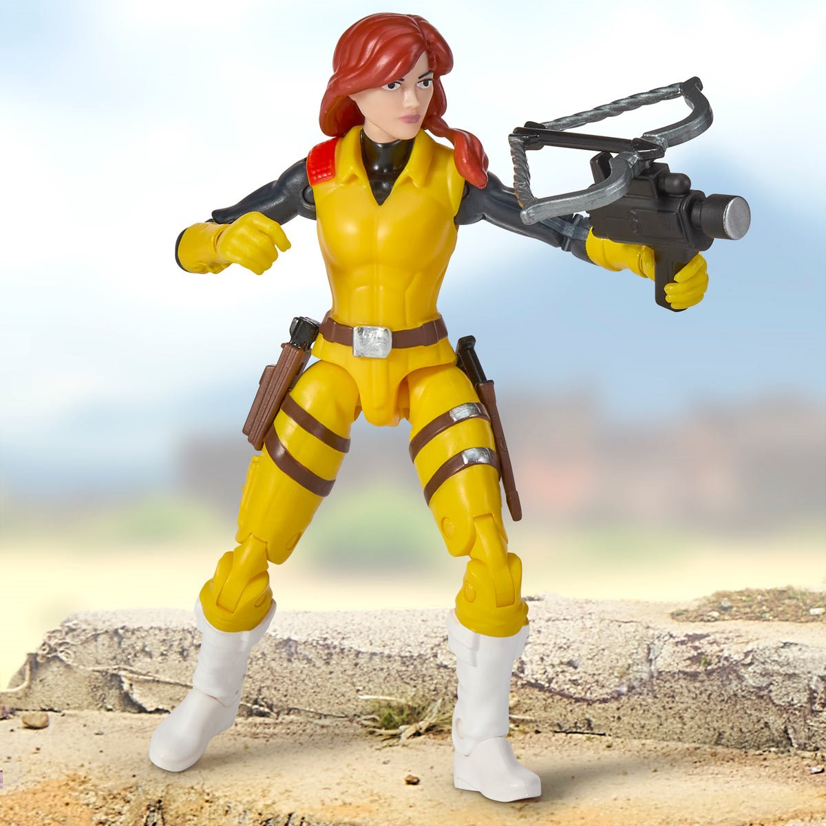 TMNT x G.I. Joe - All-Weather and Environment (AWE) Shell-Striker Vehicle with April x Scarlett
