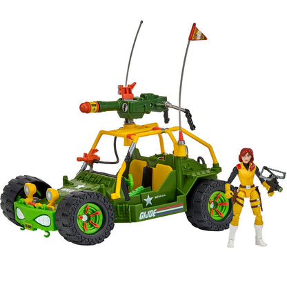 TMNT x G.I. Joe - All-Weather and Environment (AWE) Shell-Striker Vehicle with April x Scarlett
