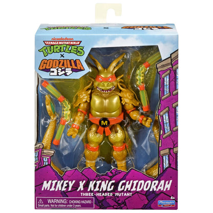 TMNT x Godzilla (Wave 1) - Mikey x King Ghidorah