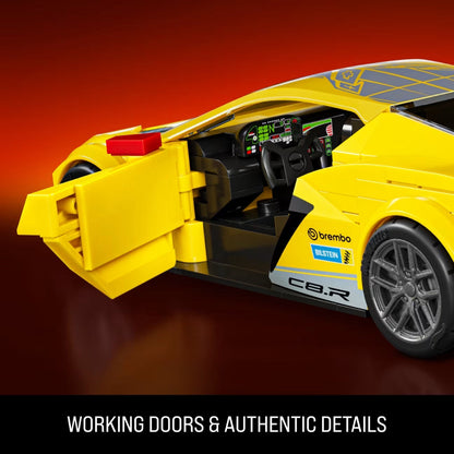 Brick Shop - ’20 Corvette C8.R Building (261 Pieces)