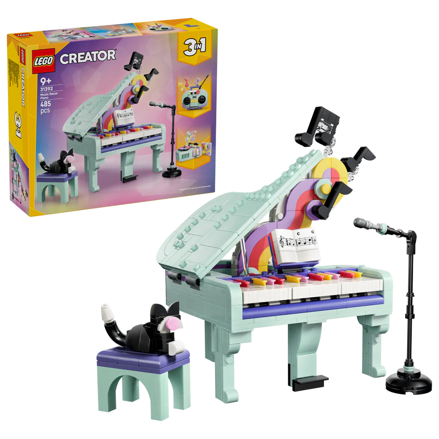 31392 - Lego Creator - Music Decor Piano with Cat