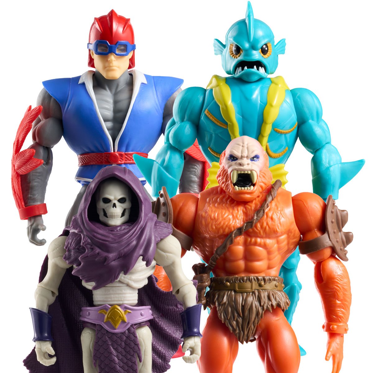 Motu Origins - Faction Soldiers 4-Pack - Battle for Subternia