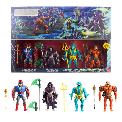 Motu Origins - Faction Soldiers 4-Pack - Battle for Subternia
