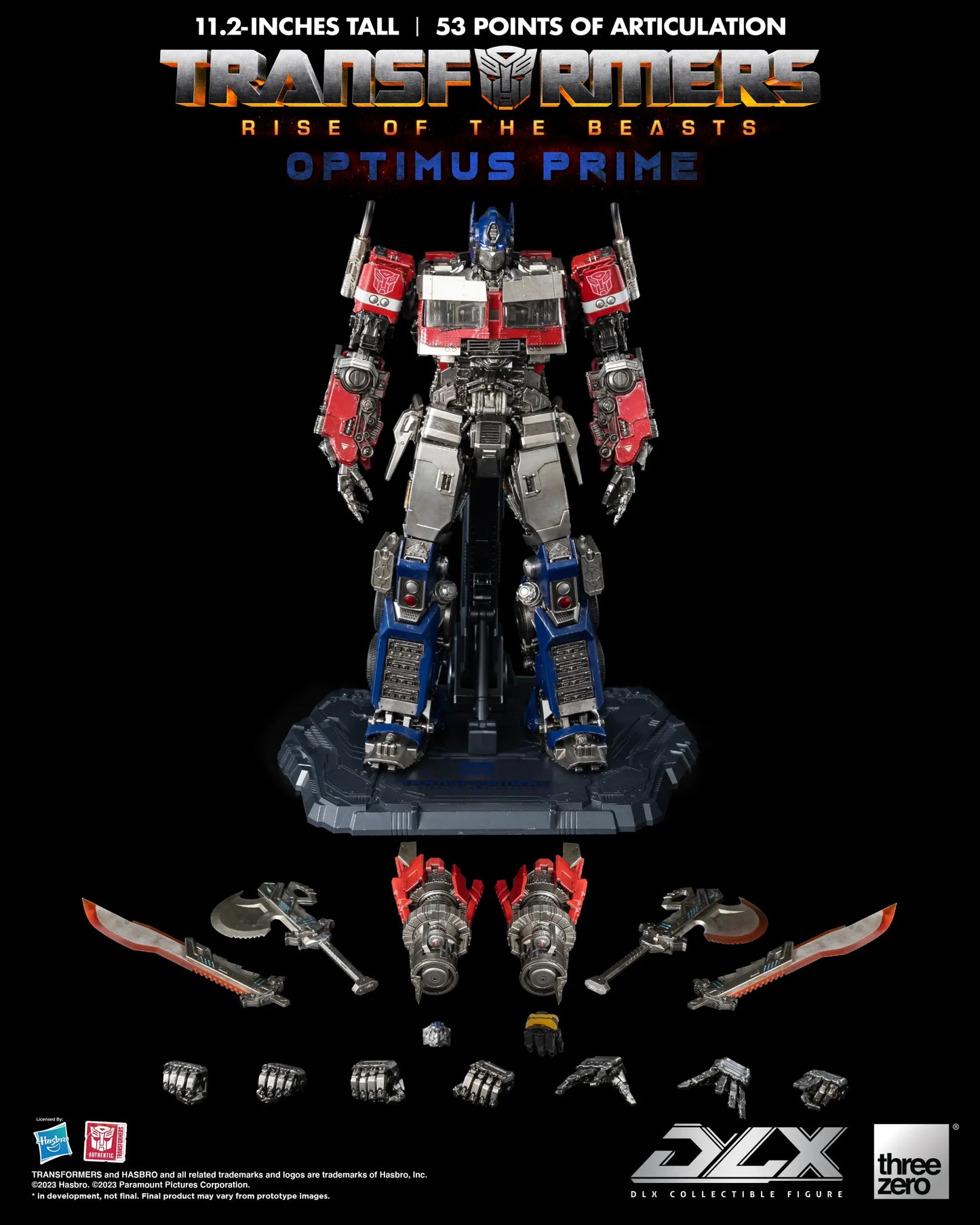 Transformers - Optimus Prime (Rise of the Beasts) - DLX (28cm)