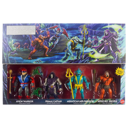 Motu Origins - Faction Soldiers 4-Pack - Battle for Subternia