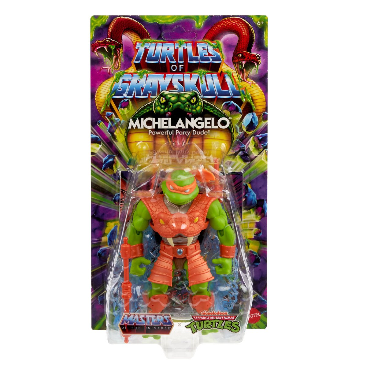 Turtles of Grayskull - Michelangelo Snake Armour