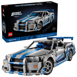 Lego Technic - 2 Fast 2 Furious Nissan Skyline GT-R (R34) Car (42210)