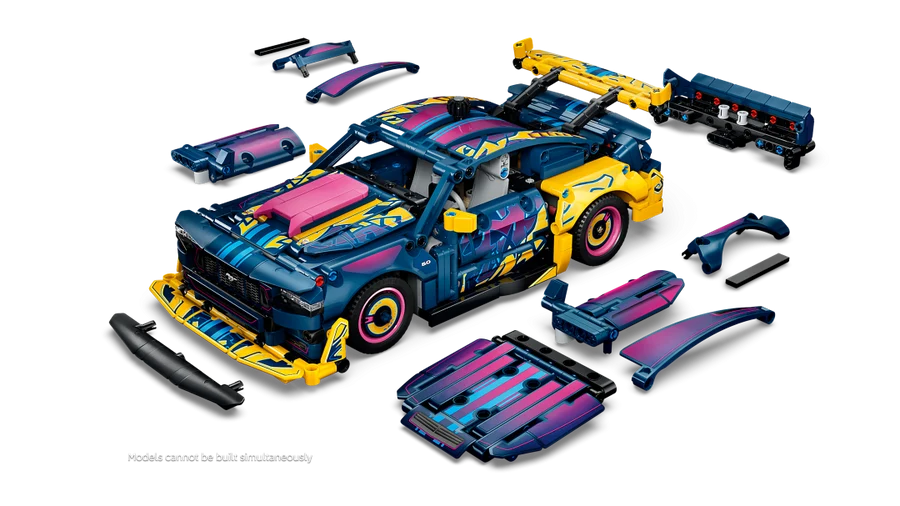 Lego Technic - Custom Garage Ford Mustang GT Car - 42236