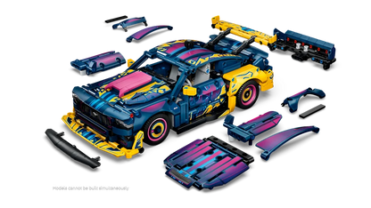 Lego Technic - Custom Garage Ford Mustang GT Car - 42236