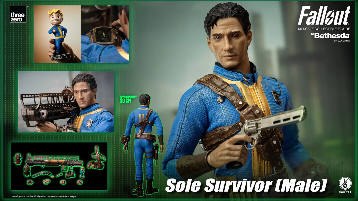 Fallout - Male Survivor, 1/6 Scale (30cm!)