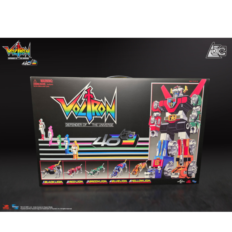 Voltron: Defender of the Universe 40th Anniversary Voltron Collector's Set