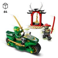 LEGO NINJAGO Lloyd’s Ninja Street Bike 71788 Building Toy Set (64 Pieces)