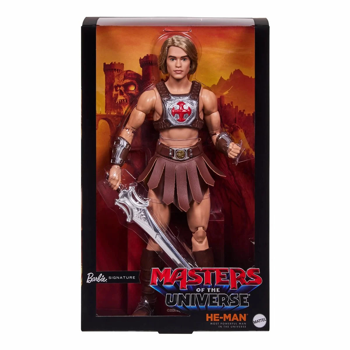 Masters of the Universe - Barbie He-Man Doll (US imported version)