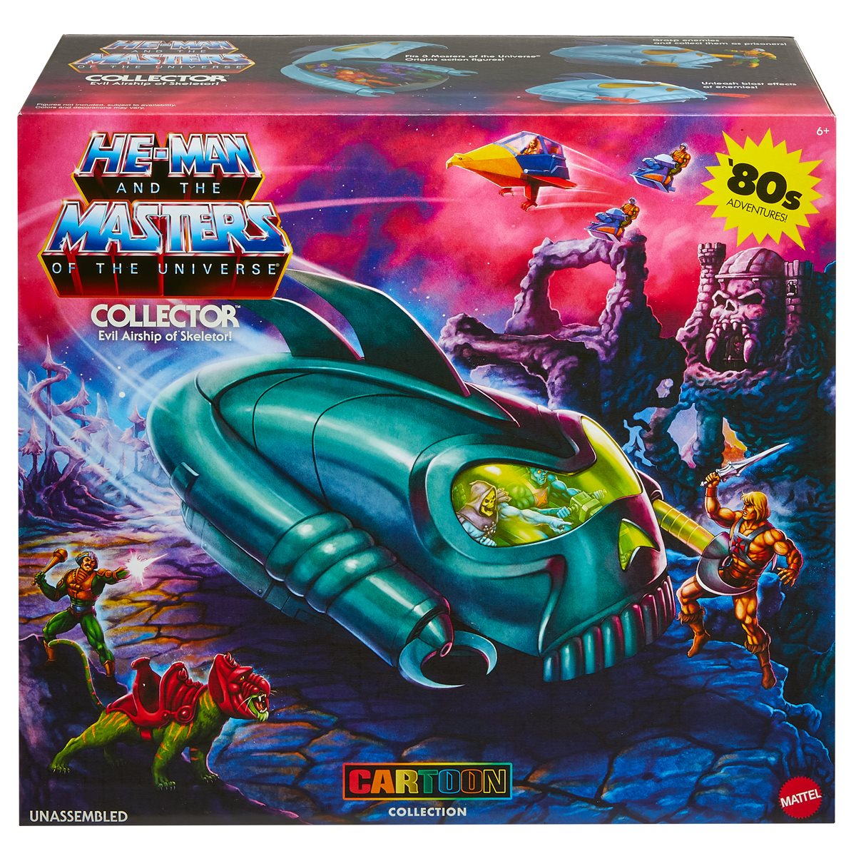 Motu Cartoon Collection - Evil Airship of Skeletor Vehicle