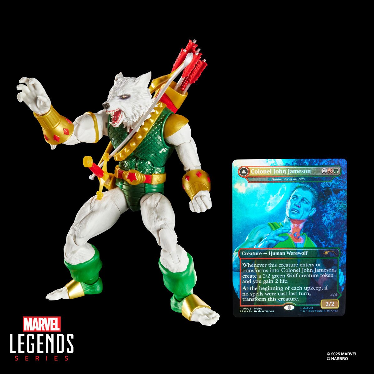 Magic the Gathering - ManWolf (comes with Card)