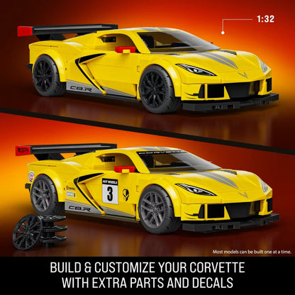 Brick Shop - ’20 Corvette C8.R Building (261 Pieces)